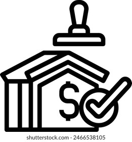 House icon symbol vector image