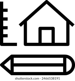 House icon symbol vector image
