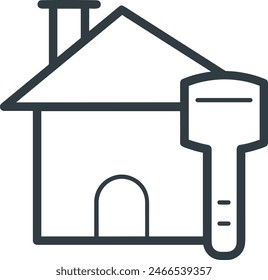 House icon symbol vector image