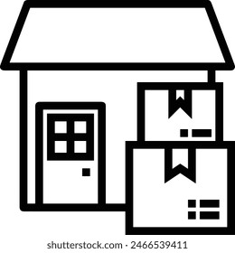 House icon symbol vector image