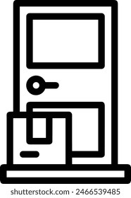 House icon symbol vector image