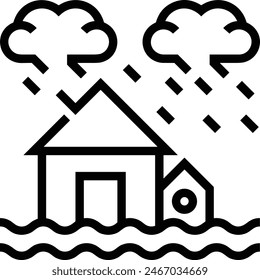 House icon symbol vector image