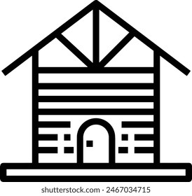 Haussymbol Symbol Vektorgrafik Bild