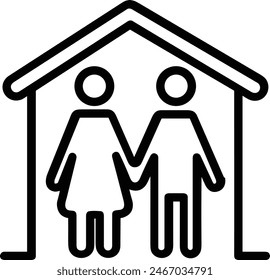 Imagen de Vector de ícono de casa