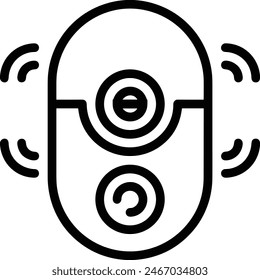 House icon symbol vector image