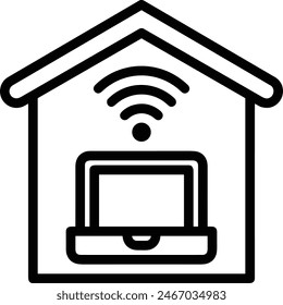 House icon symbol vector image