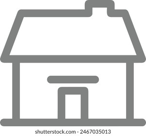 House icon symbol vector image