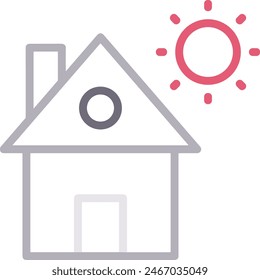 House icon symbol vector image