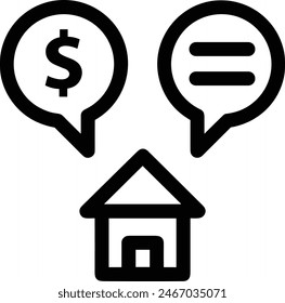 House icon symbol vector image