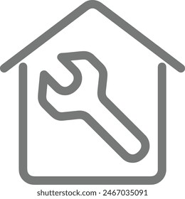 House icon symbol vector image
