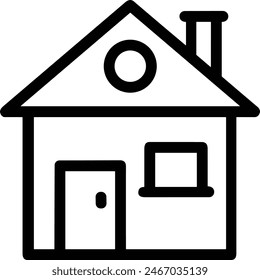 House icon symbol vector image