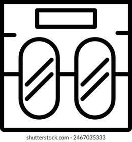 House icon symbol vector image