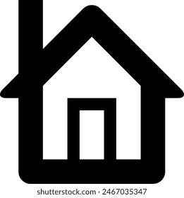 House icon symbol vector image
