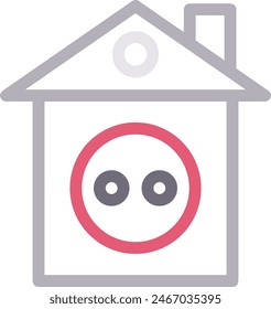 House icon symbol vector image