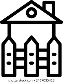 House icon symbol vector image