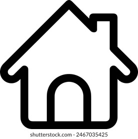 House icon symbol vector image