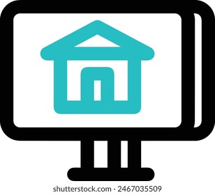 House icon symbol vector image