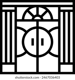 House icon symbol vector image