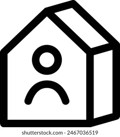 House icon symbol vector image
