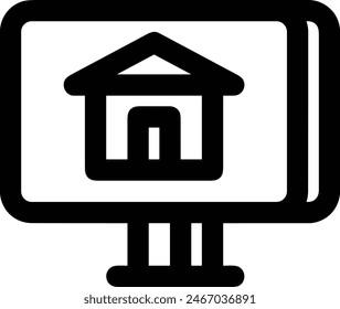 House icon symbol vector image
