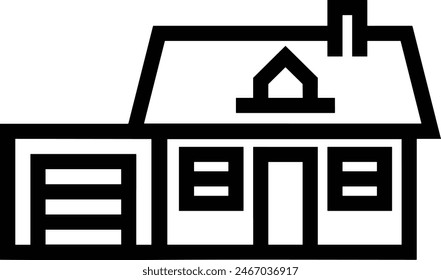 House icon symbol vector image