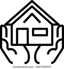 House icon symbol vector image