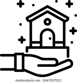 Haussymbol Symbol Vektorgrafik Bild