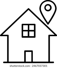 House icon symbol vector image