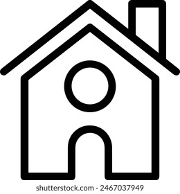 House icon symbol vector image