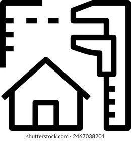 House icon symbol vector image