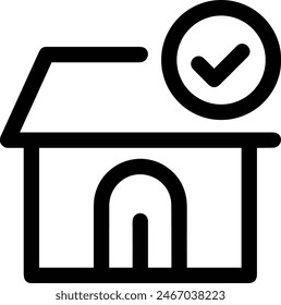 House icon symbol vector image