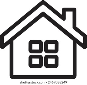 House icon symbol vector image