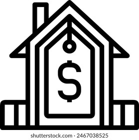 House icon symbol vector image