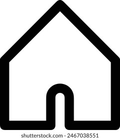 House icon symbol vector image