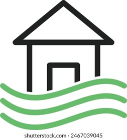 House icon symbol vector image