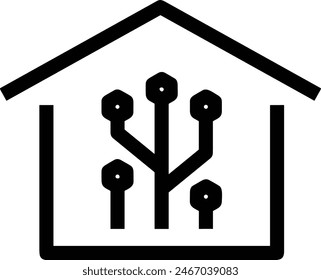 House icon symbol vector image