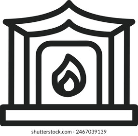House icon symbol vector image