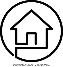 Imagen de Vector de ícono de casa