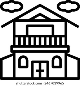 House icon symbol vector image