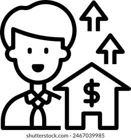 House icon symbol vector image