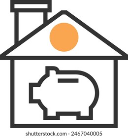 House icon symbol vector image