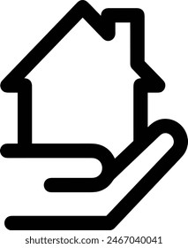 House icon symbol vector image