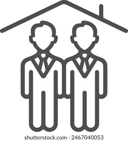 Imagen de Vector de ícono de casa