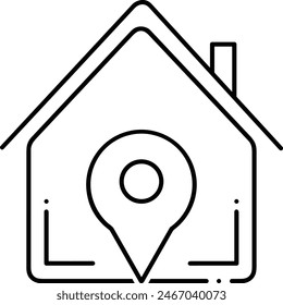 Haussymbol Symbol Vektorgrafik Bild