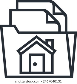 House icon symbol vector image