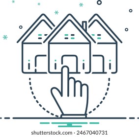 Imagen de Vector de ícono de casa