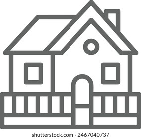 House icon symbol vector image