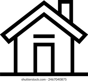 House icon symbol vector image
