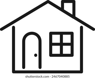 House icon symbol vector image