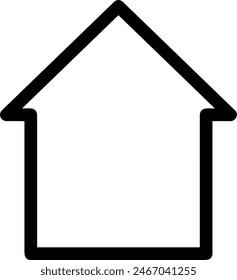 House icon symbol vector image